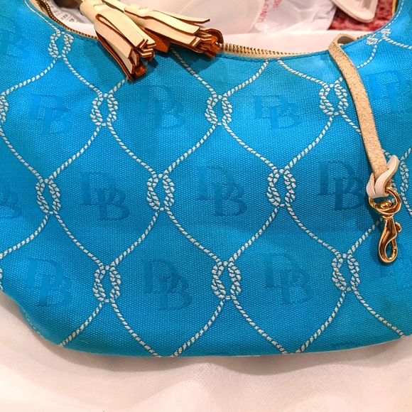 Dooney & Bourke Signature Monogram Mini Bucket Bag - Picture 13 of 13